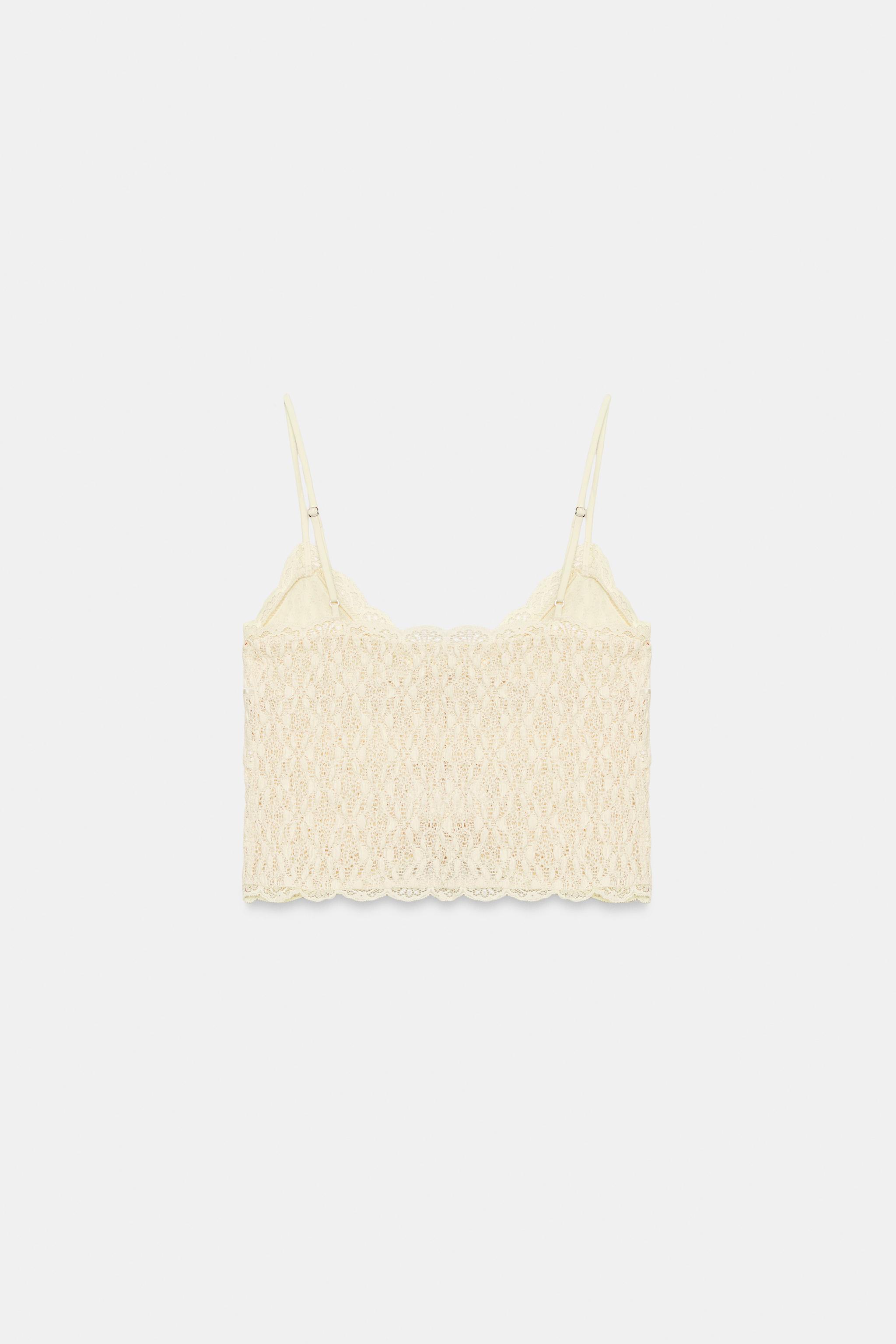 LACE TIE TOP